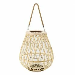 Seasonal Abode Inc Arjun Beige Lantern