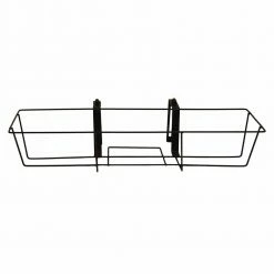 Gilbert & Bennett 24 in. Adjustable Black Flower Box Holder