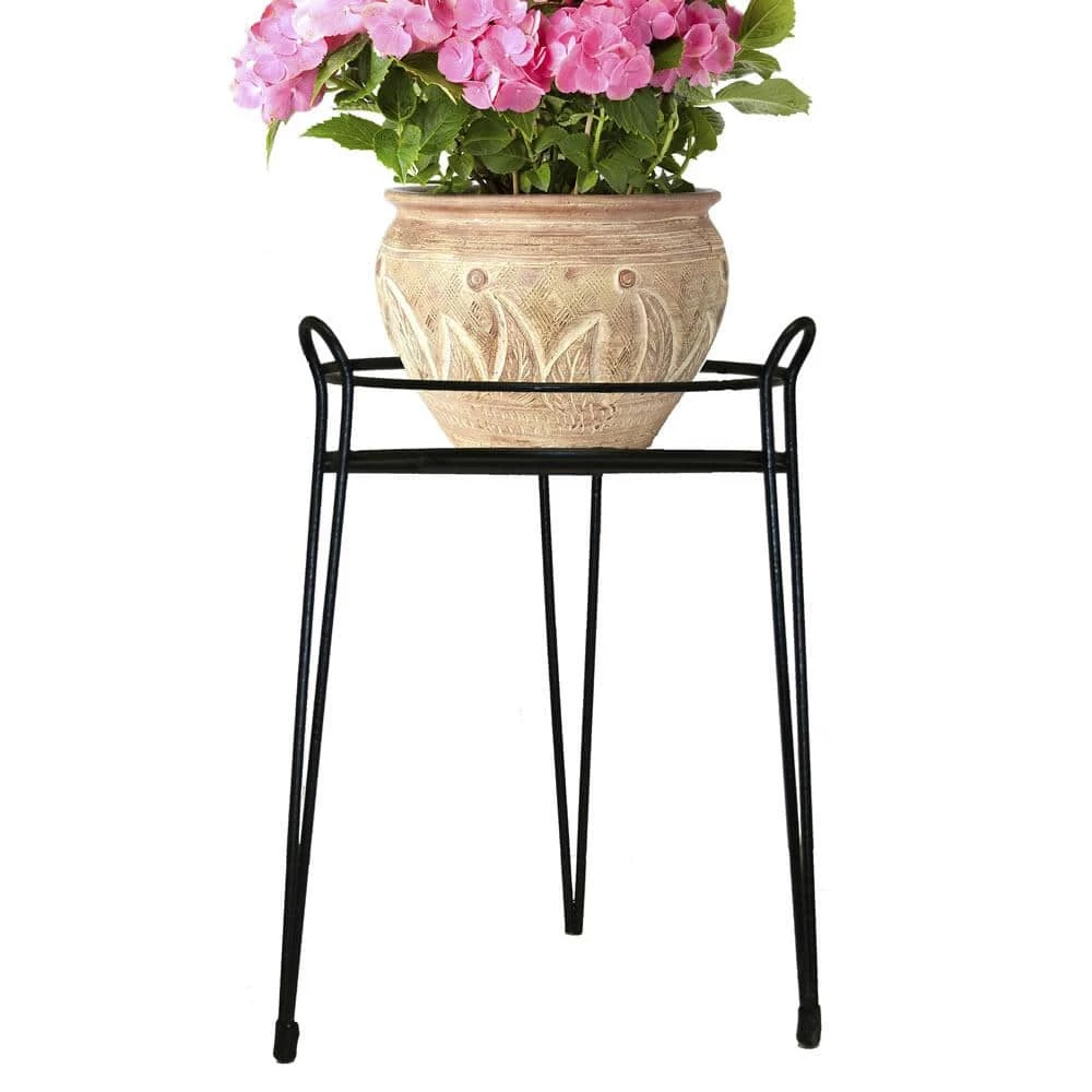 Gilbert & Bennett 15 in. Black Basic Metal Plant Stand - Image 3