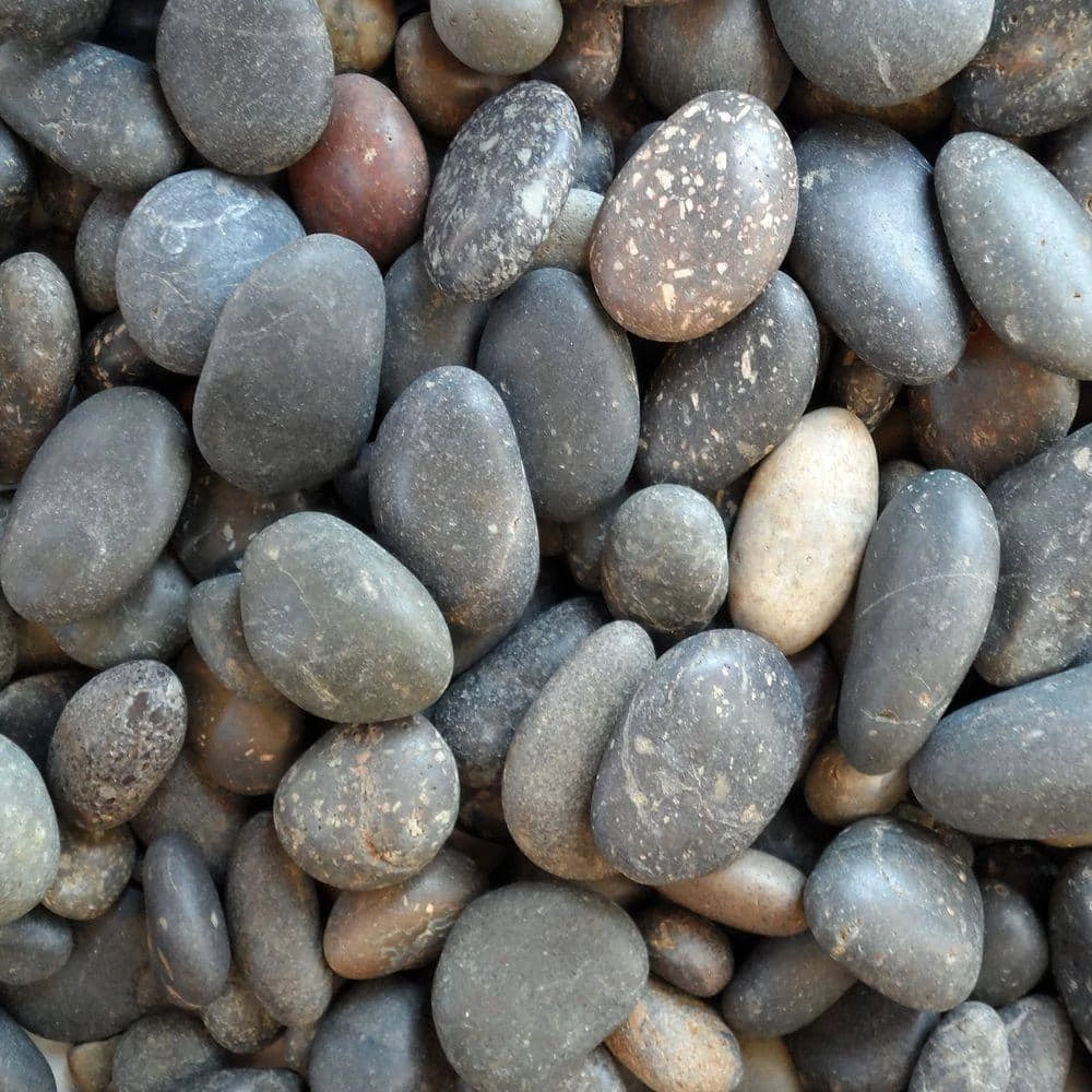 Butler Arts 0.50 cu. ft. 40 lbs. 5/8 in. to 7/8 in. Mixed Mexican Beach Pebble (20-Bag Pallet)