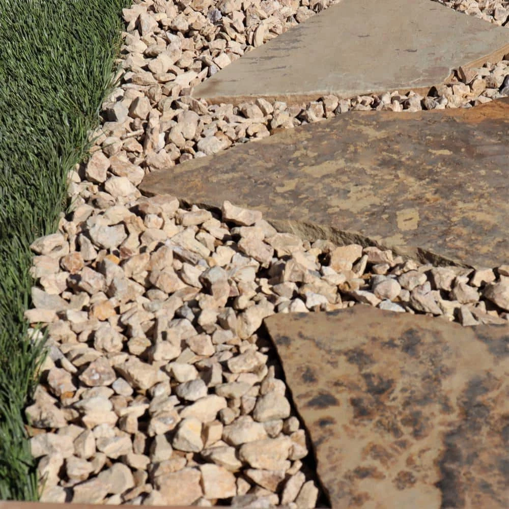 Butler Arts 0.50 cu. ft. 40 lbs. 1/2 in. to 1-1/2 in. California Gold Landscaping Gravel (20-Bag Pallet) - Image 2