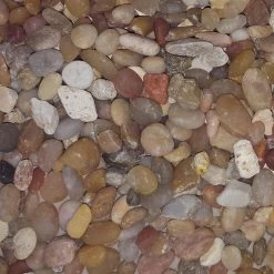 Butler Arts 1/2 in. Jelly Bean Decorative Landscaping Pebble (500 lb. Mini Sack)