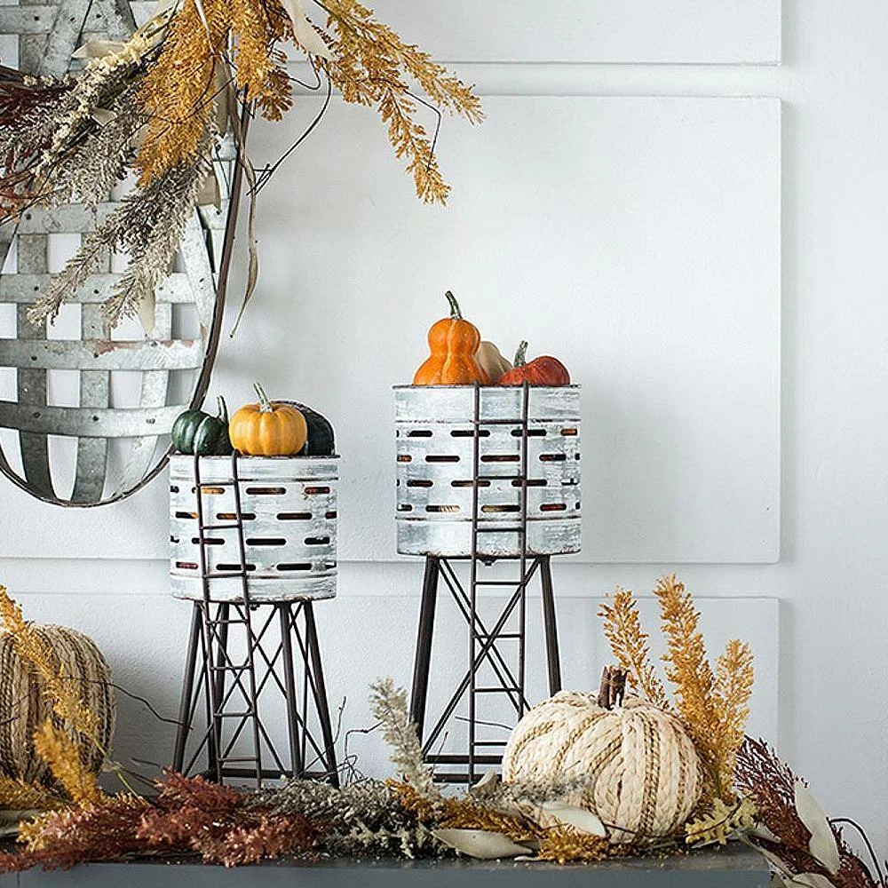 Seasonal Abode Inc Narciso Metal Planter - Image 6