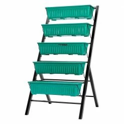 VIVOSUN 4 ft. 5-Tier Vertical Raised Garden Bed