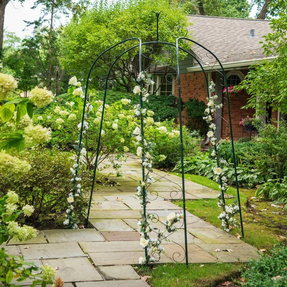Gilbert & Bennett 71 in. W x 91 in. H Gazebo Trellis Arch - Image 3