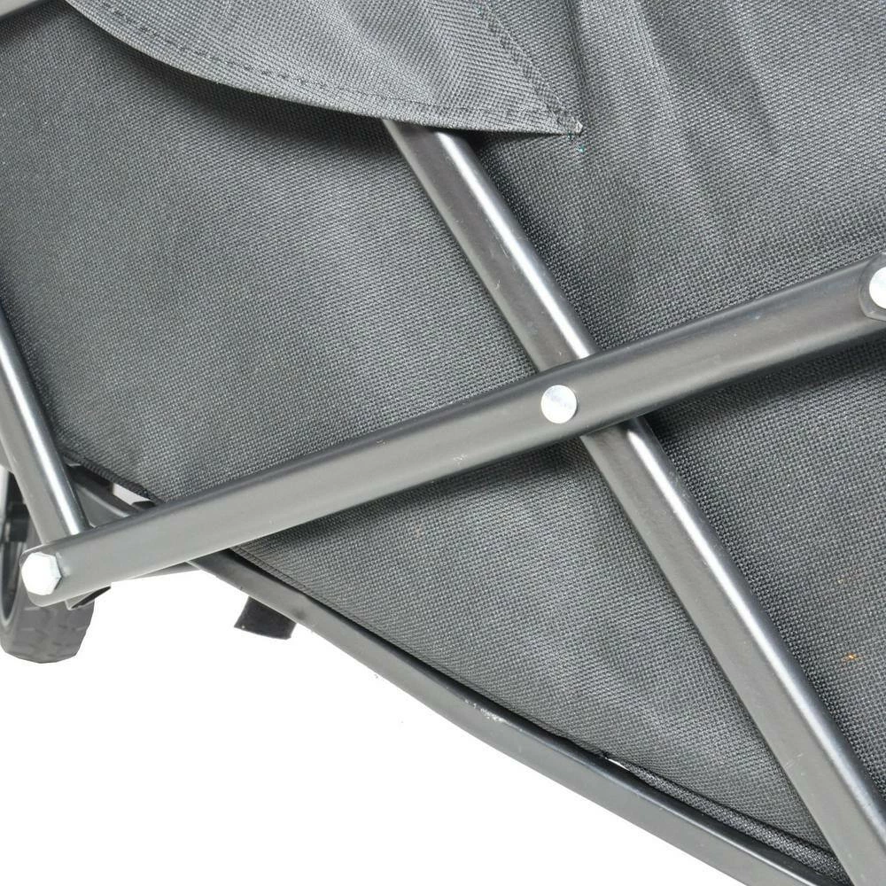 Maocao hoom 4 cu. ft. Steel Folding Garden Cart - Image 6