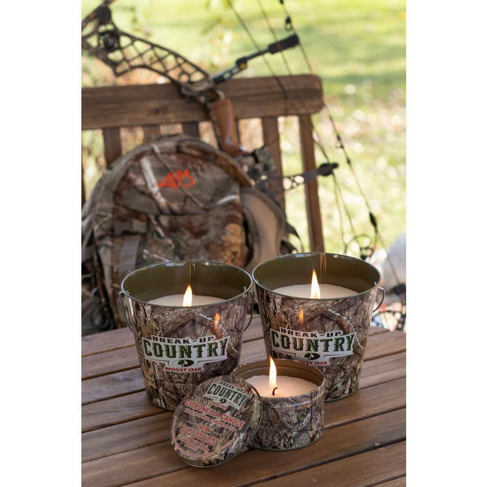 PATIO ESSENTIALS 16 oz. Mossy Oak Citronella Bucket - Image 4