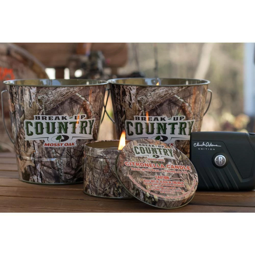 PATIO ESSENTIALS 16 oz. Mossy Oak Citronella Bucket - Image 3