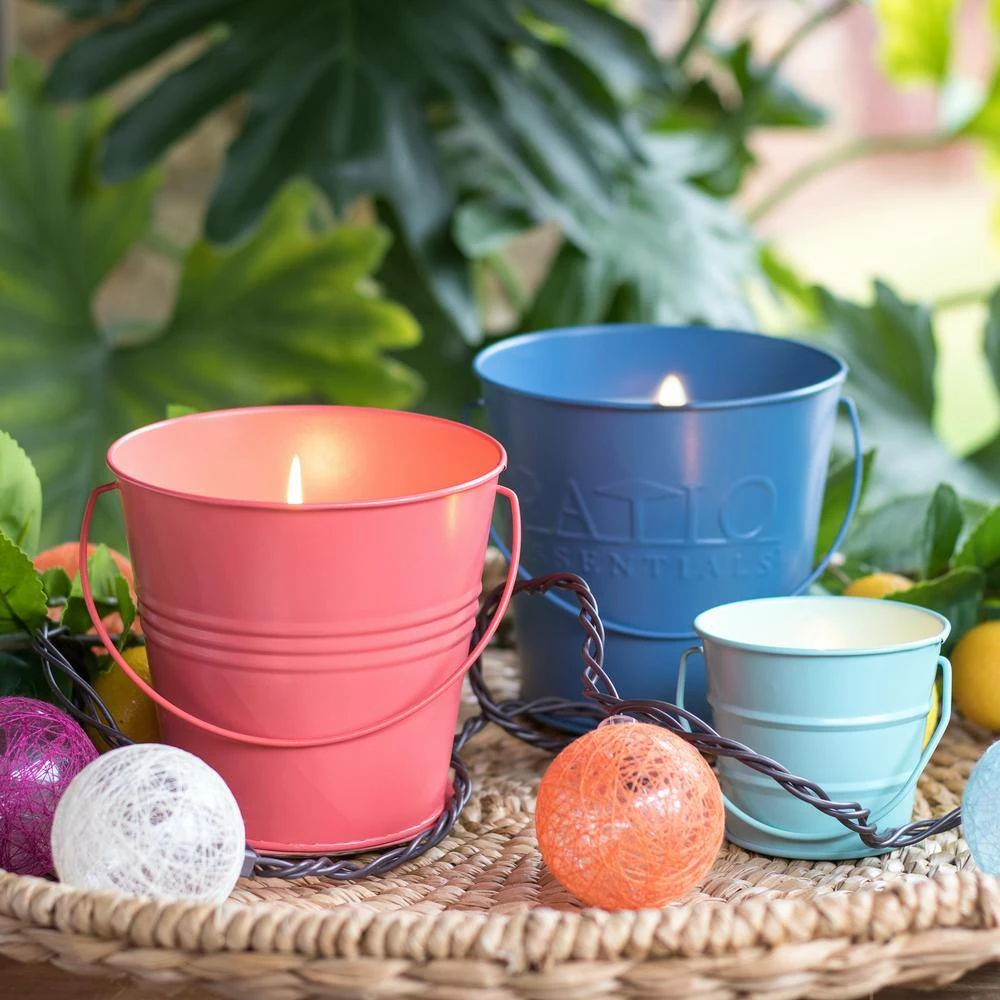 PATIO ESSENTIALS 17 oz. Citronella Painted Bucket - Image 5