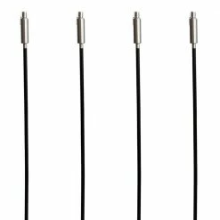 PATIO ESSENTIALS 60 in. Stainless Cylinder Torch (4-Pack)