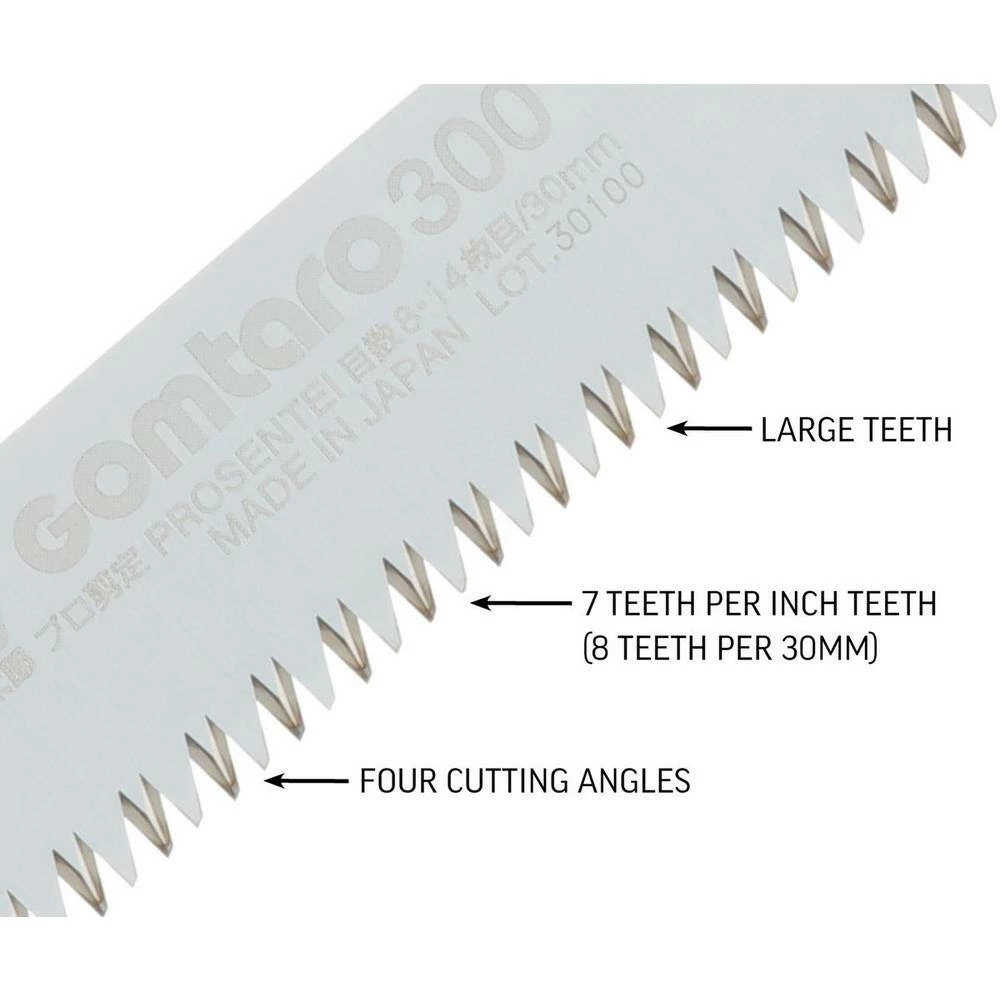 Silky Gomtaro 300 mm Pro-Sentei/Large Teeth Pruning Saw - Image 5