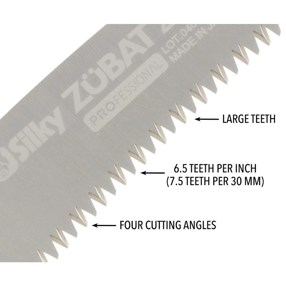 Silky ZUBAT 9.5 in. Hand Saw Replacement Blade - Image 3
