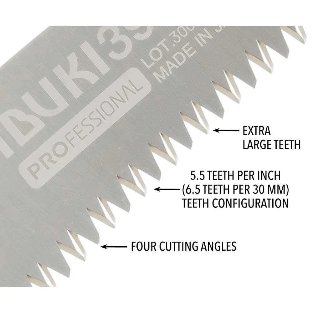 Silky IBUKI 15 in. Hand Saw Replacement Blade - Image 3