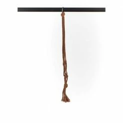 Primitive Planters 18 in. Cotton 100% Cotton Mini Hanger - Biscuit (Tan)