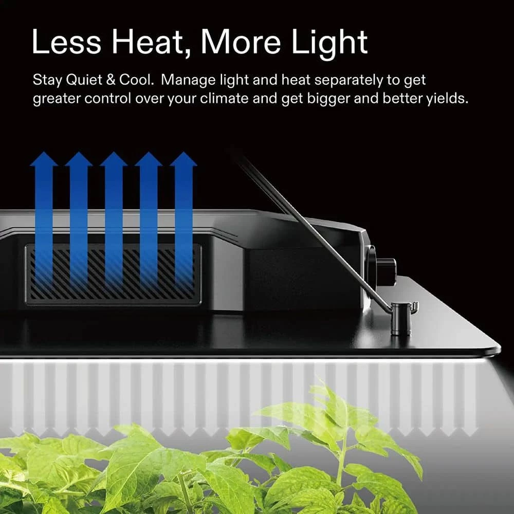 VIVOSUN 400-Watt Full Specturm LED Grow Light with Samsung LM301 Diodes and Brand Driver, Bright White - Image 4