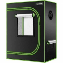 VIVOSUN 2.5 ft. x 1.5 ft. High Reflective Mylar Grow Tent with Observation Window and Floor Tray