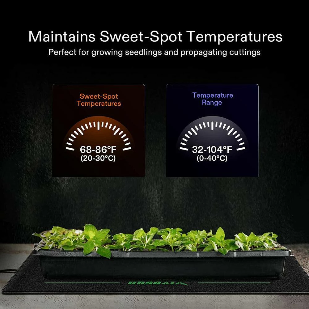 VIVOSUN 20 in. x 20.75 in. Durable Waterproof Seedling Heat Mat - Image 5