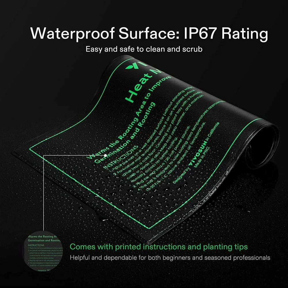 VIVOSUN 48 in. x 20.75 in. Durable Waterproof Seedling Heat Mat - Image 5