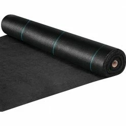 VIVOSUN 3 ft. x 100 ft. Barrier Landscape Fabric used for Flower Bed, Patio, Orchard, and Playground